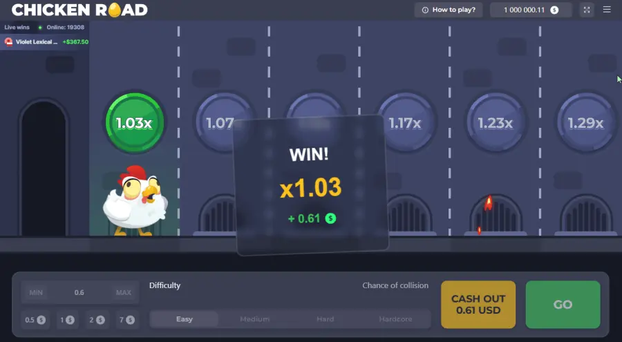 Chicken road game